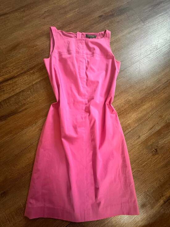 Lauren Ralph Lauren Dresses & Skirts - Lauren Ralph Lauren Pink Sleeveless Shift Dress Size 4